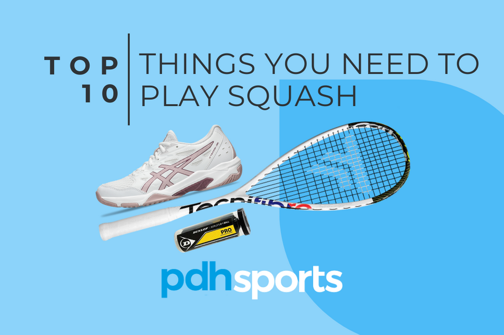 Top ten things you need to play squash