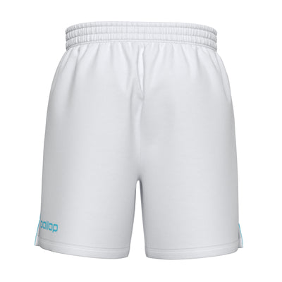 Pallap Men's Shorts White Cyan