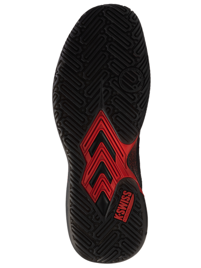 K-Swiss Men's Ultra Court Padel Shoes Black Anthracite Red