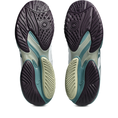 Asics Men's Court FF 3 Tennis Shoes White Foggy Teal