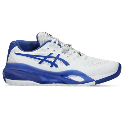 Asics Men's Gel Resolution X Tennis Shoes AW25 White Dark Cobalt