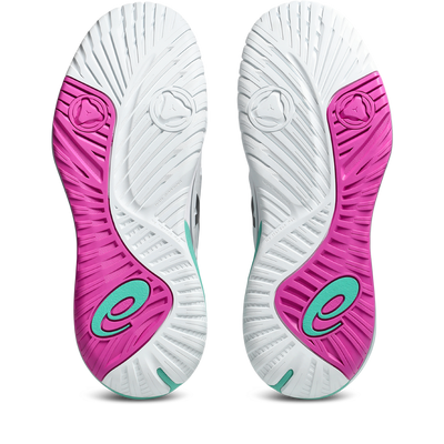 Asics Men's Gel Resolution X Tennis Shoes White Aurora Green