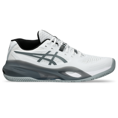 Asics Men's Gel Resolution X Padel Shoe White Steel Grey