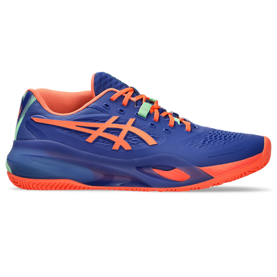 Asics Men's Gel Resolution X Padel Shoe AW25 Dark Cobalt Vivid Coral