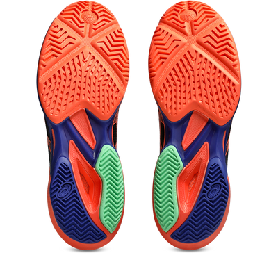 Asics Men's Solution Speed FF 3 Padel Shoes Black Vivid Coral