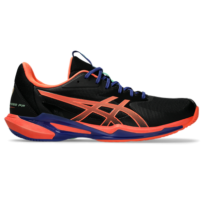 Asics Men's Solution Speed FF 3 Padel Shoes Black Vivid Coral