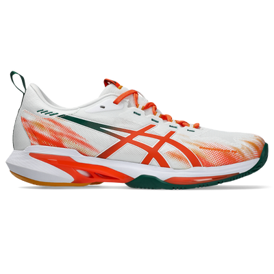 Asics Men's Sonicsmash FF Padel Shoes White Energy Orange