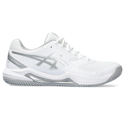 Asics Women's Gel Dedicate 8 Padel Shoe White Pure Silver