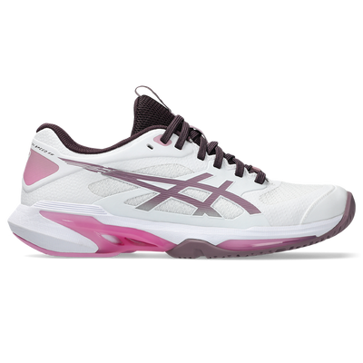 Asics Women's Solution Speed FF 4 Tennis Shoes White Dusty Mauve
