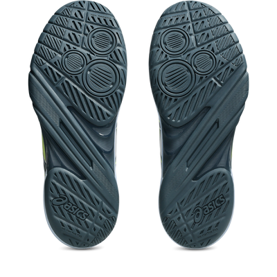 Asics Men's Powerbreak FF Indoor Court Shoes White Raw Indigo