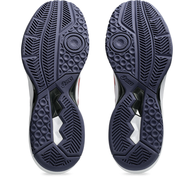 Asics Men's Gel Task 4 Indoor Court Shoes SS25 White Indigo Fog