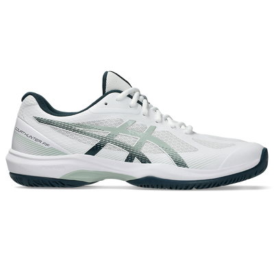 Asics Men's Court Hunter FF Indoor Court Shoes AW25 White Lichen Rock