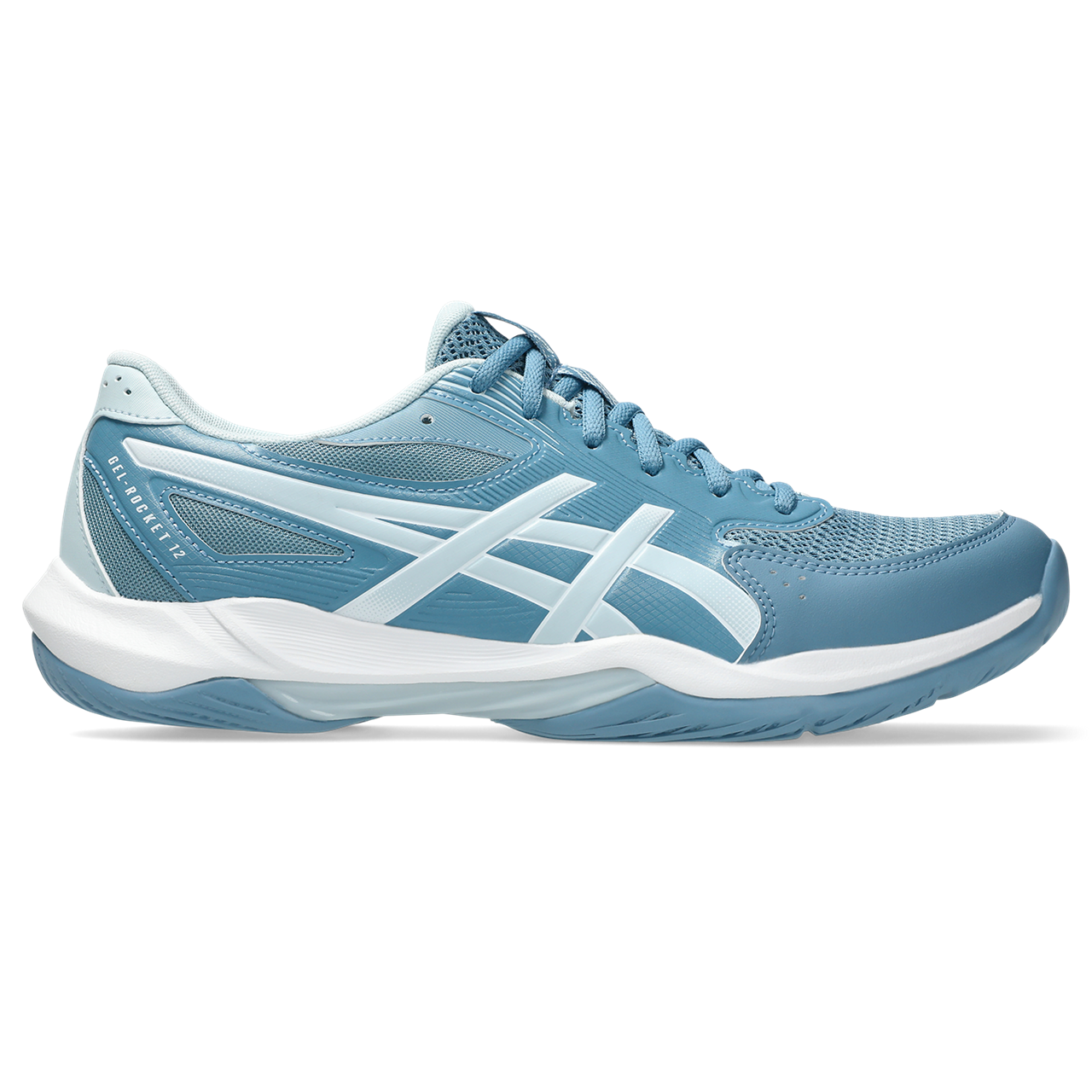 Asics Men's Gel Rocket 12 Indoor Court Shoes SS26 Saba Blue Cool