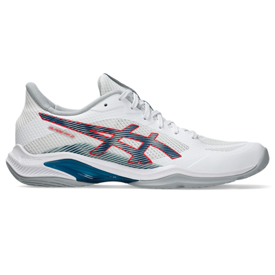 Asics Men's Blade FF 2 Indoor Court Shoes AW25 White Mako Blue