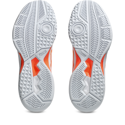 Asics Women's Gel Task 4 Indoor Court Shoes AW25 White Vivid Coral