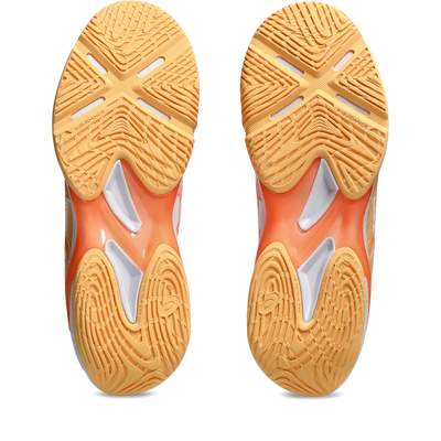 Asics Women's Blade FF 2 Indoor Court Shoes AW25 White Vivid Coral