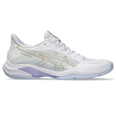 Asics Women's Blade FF 2 Indoor Court Shoes AW25 White Blue Fade