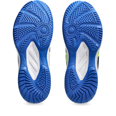 Asics Junior Upcourt 6 Indoor Court Shoes Midnight Safety Yellow