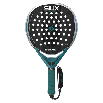 Siux Obsidian Pro 2027 Padel Racket Silver Green