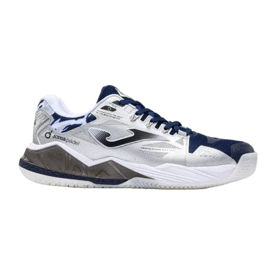 Joma Men's Spin 26 Padel Shoes Silver Navy