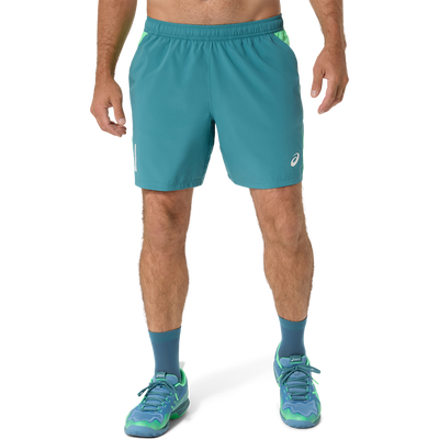 Asics Men's Padel Court 7in Shorts Misty Pine