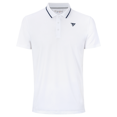 Tecnifibre Men's Team Tech Polo 2026 White