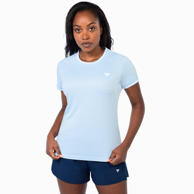 Tecnifibre Women's Team Tech Tee Glacier