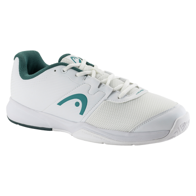 HEAD Men's Revolt Court Tennis Shoes White Pine Green