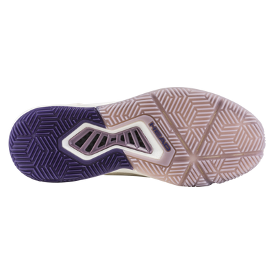 HEAD Women's Motion Pro 1.5 Padel Shoes Chalk White Purple Night