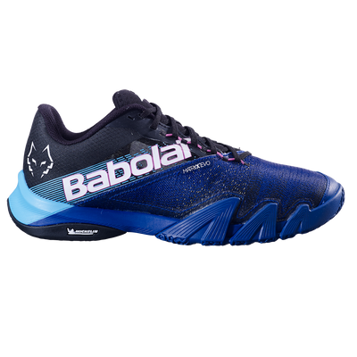 Babolat Men's Jet Premura 2 Padel Shoes 25 Black Mazarine Blue