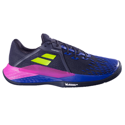 Babolat Men's Propulse Fury 3 Tennis Shoes Black Dark Blue