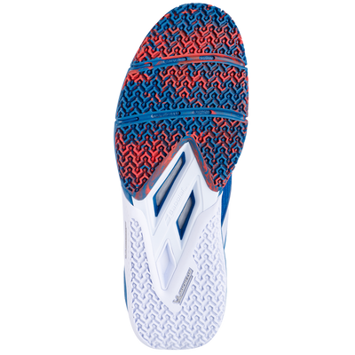 Babolat Men's Movea 2 Padel Shoes 26 Seaport/Cherry Tomato Red