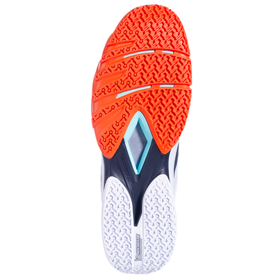 Babolat Men's Premura 3 Lebron Padel Shoes White Orange