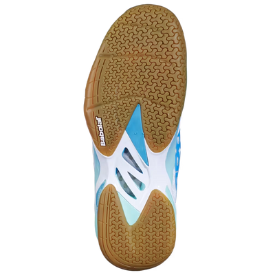 Babolat Women's Shadow 4 Indoor Court Shoes White Lagoon