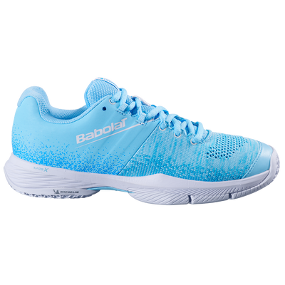 Babolat Women's Sensa Padel Shoes 25 Sky Blue