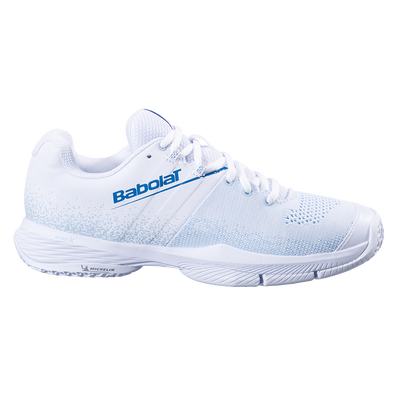 Babolat Women's Sensa Padel Shoes 25 White Cool Blue