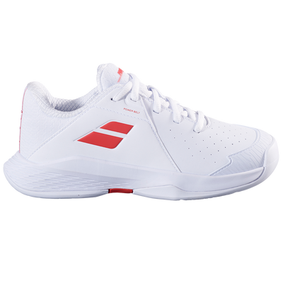 Babolat Junior Propulse 3 Tennis Shoes SS25 White Coral