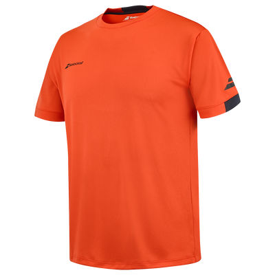 Babolat Mens Play Crew Neck Tee Fiesta Red