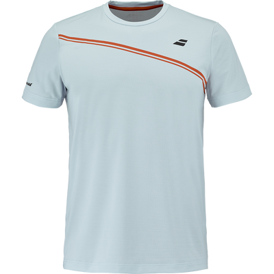 Babolat Mens Play Crew Neck Tee Illusion Blue