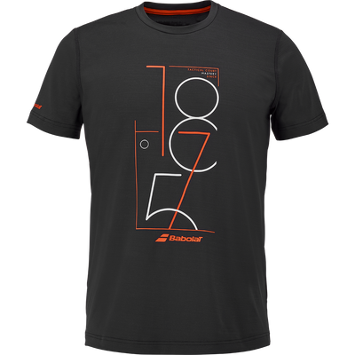 Babolat Men's Exercise Graphic Tee Black