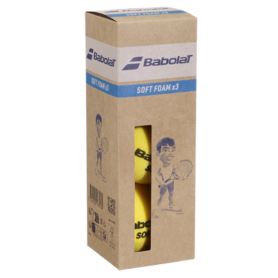 Babolat Soft Foam Tennis Balls 3 Pack