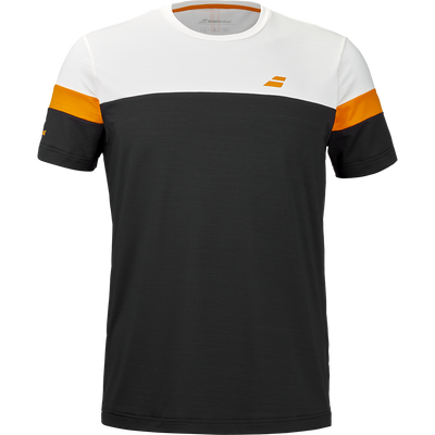 Babolat Men's Crew Neck Tee Black/White