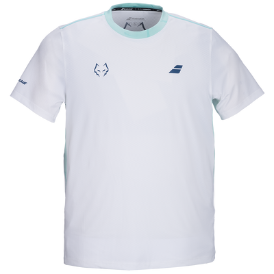 Babolat Men's Crew Neck Tee Lebron 27 White