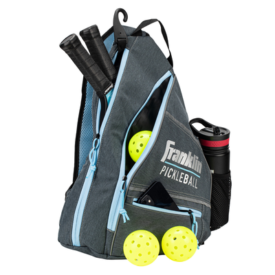 Franklin Pickleball Sling Bag - Grey Blue