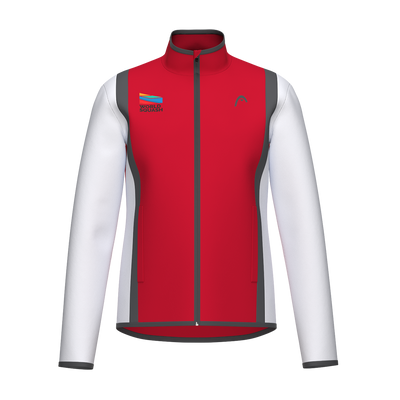 HEAD Men's WSF Jacket Red White