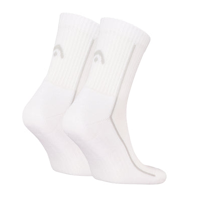 HEAD Performance Short Crew Sock 2 Pack White