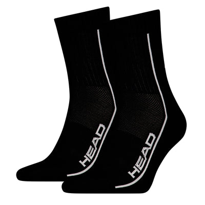 HEAD Performance Short Crew Sock 2 Pack Black