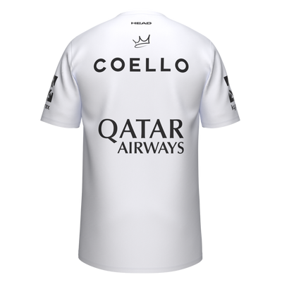 HEAD Men's Arturo Coello Sponsors T-Shirt White