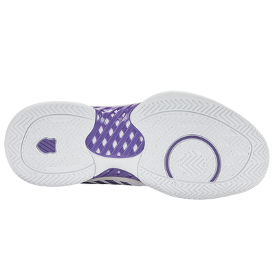 K-Swiss Women's Express Light 3 Tennis Shoes White Purple Haze