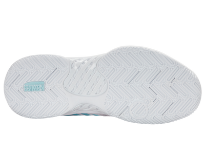 K-Swiss Women's Express Light 3 Padel Shoes White Neon Blue